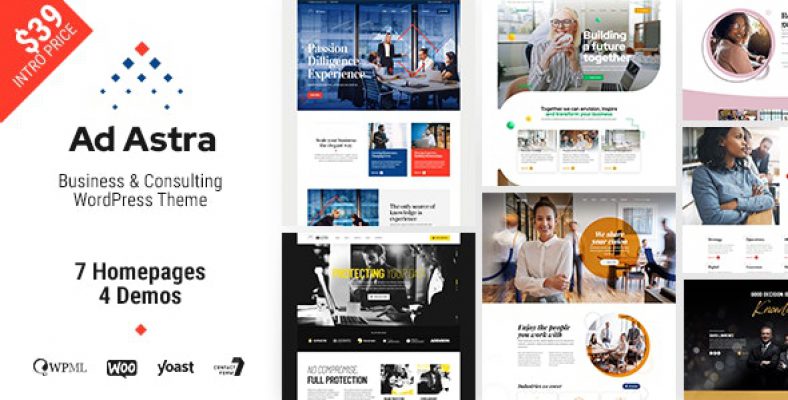 Ad Astra - Business Consulting WordPress Theme 1.1.1
