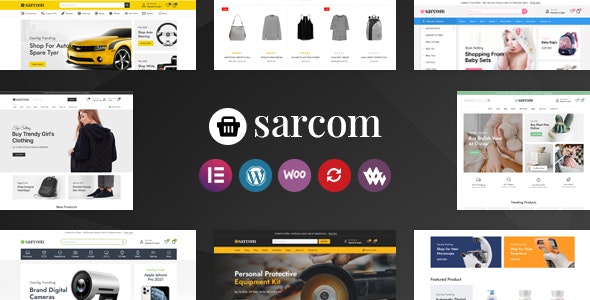 Sarcom - Fashion WooCommerce Theme