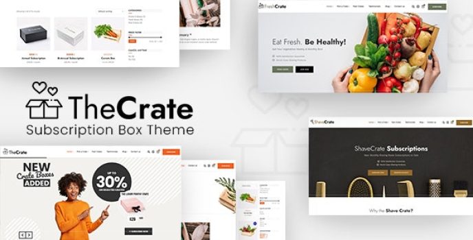 TheCrate – WooCommerce Subscription Box Theme