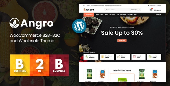 Angro - WooCommerce B2B Wholesale Theme