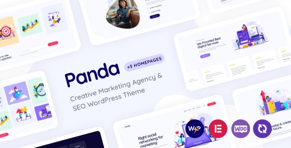 Panda - Creative Marketing Agency SEO WordPress Theme 1.7