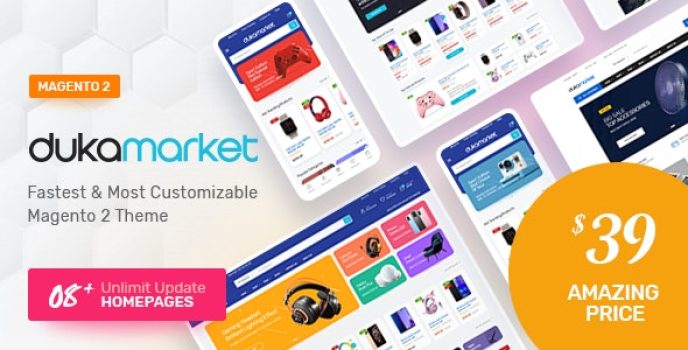 Dukamarket – Multipurpose Responsive Magento 2 Theme