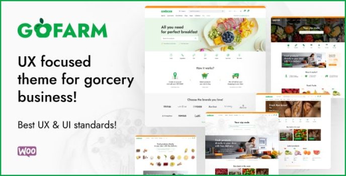 Gofarm – Grocery WooCommerce WordPress Theme 1.8