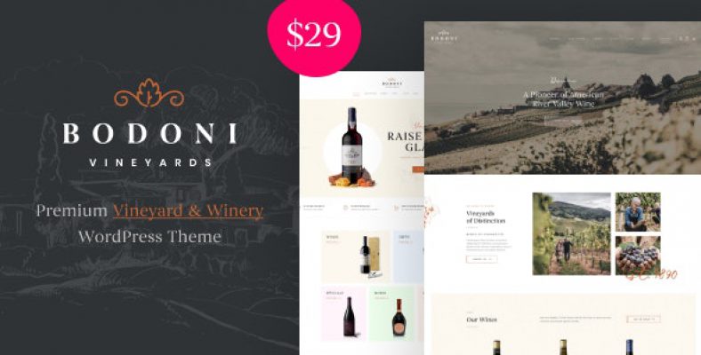 Bodoni - Wine Shop & Vineyard WooCommerce Theme 1.1.0