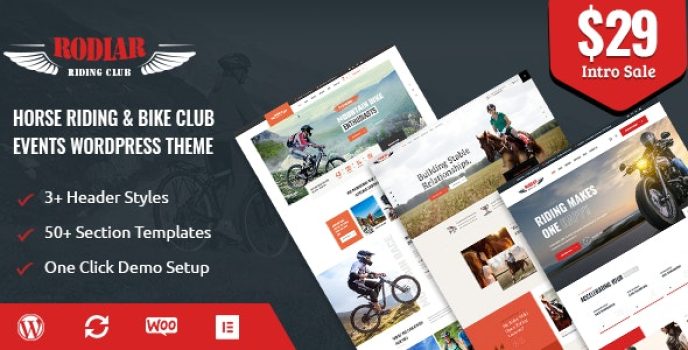 Rodiar – WordPress Theme for Rider’s Club