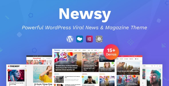 Newsy - Viral News Magazine WordPress Theme
