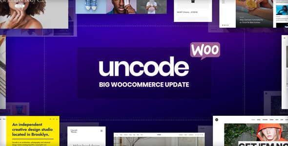Uncode – Creative  WooCommerce WordPress Theme