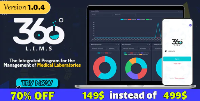 360 LIMS – Multi Branches Laboratory Management System