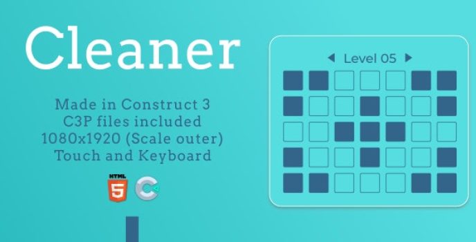Cleaner – HTML5 Casual game