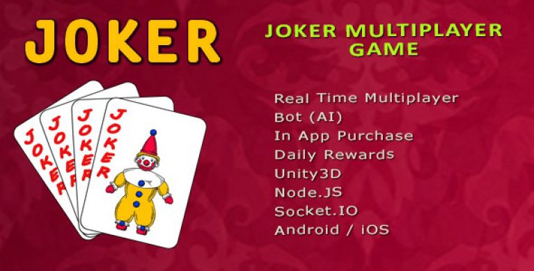 Joker Multiplayer Game - Unity3d | Admob
