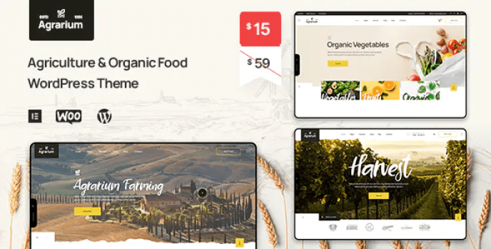 Agrarium | Agriculture  Organic Farm WordPress Theme