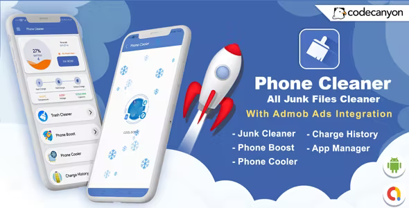 Android Phone Cleaner - Trash Cleaner, App Manager, Junk Cleaner, Phone Booster, CPU cooler