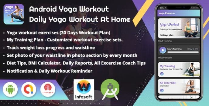Android Yoga Workout – Daily Yoga Excercise At Home