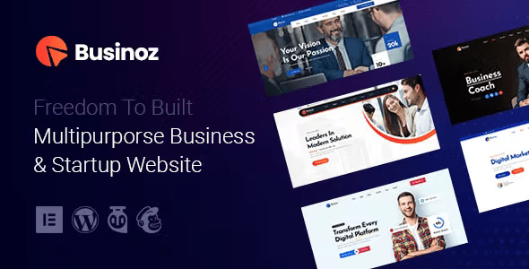 Businoz - Multipurpose Business WordPress Theme - Nulled