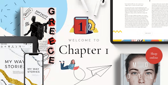ChapterOne - Bookstore and Publisher Theme - Nulled