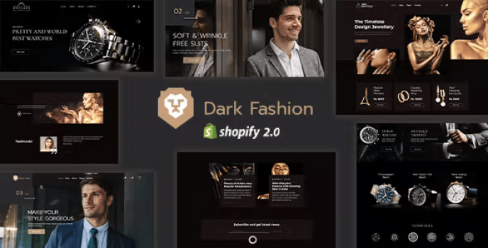 Dark Fashion – Watch, Jewel Blazer Shopify Theme