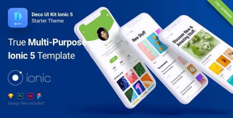 Deco UI Kit – Multi-purpose Starter Ionic 5 App Template – Angular 10 ...