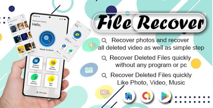 Deleted Photo Recovery & Restore Deleted Photos – Deleted FIle Recover Like Photo, Video and Music F