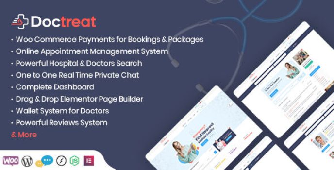 Doctreat – Hospitals and Doctors Directory WordPress Listing Theme 1.5.9