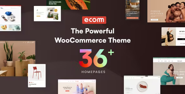 Ecomm - The Powerful WooCommerce Theme 1.0.4