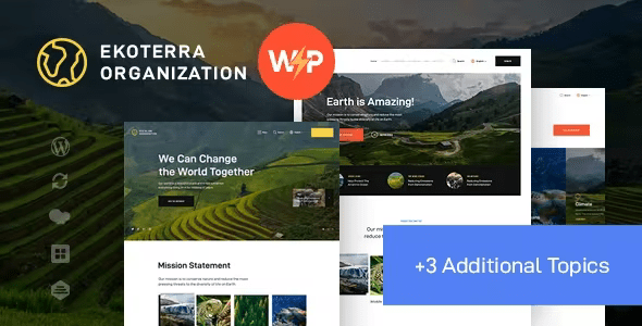 Ekoterra - Social Activism, NonProfit Ecology WordPress Theme