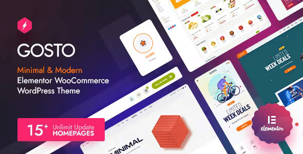 Gosto - Multipurpose eCommerce WordPress Theme 1.6.1