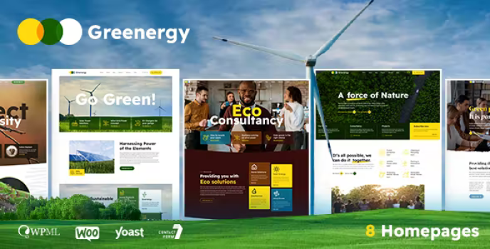 Greenergy – Ecology  Environment Theme