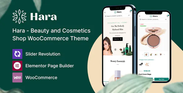 Hara - Beauty and Cosmetics Shop WooCommerce Theme 1.1.15