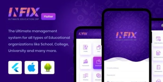 InfixEdu – Open Source Flutter for Android  iOS 3.3