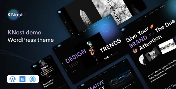 Knost 1.0 - Unusual Creative Agency WordPress Theme