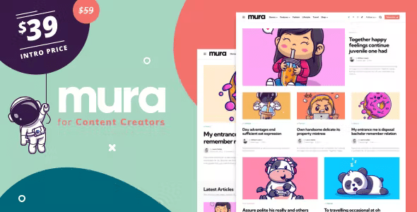Mura - WordPress Theme for Content Creators 1.6.5