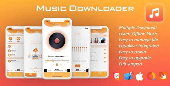 Music Downloader, Offline Music iOS 13+, with Admob (Special Edition ...