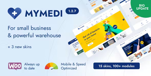 MyMedi - Responsive WooCommerce WordPress Theme 1.4.7