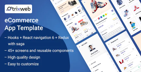 Otrixweb - React Native Ecommerce Template 1.2.0
