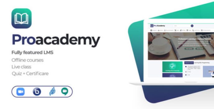 Proacademy 2 – LMS & Live Classes Marketplacev