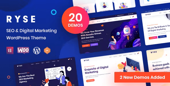 Ryse - SEO Digital Marketing Theme