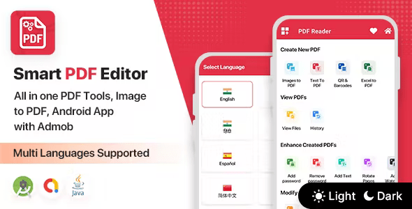 Smart PDF Editor – All in one PDF Tools, Image to PDF, Android App with ...