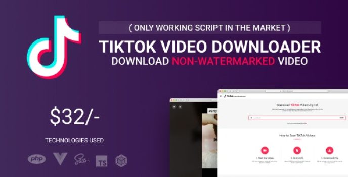 TikTok Video Downloader Without Watermark  Music Extractor 3.0.6