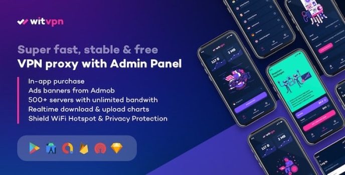 WitVPN – super fast, secure, stable  free VPN proxy for Android 3.0
