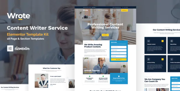 Wrote - Content Writing & Copywriting Template Kit