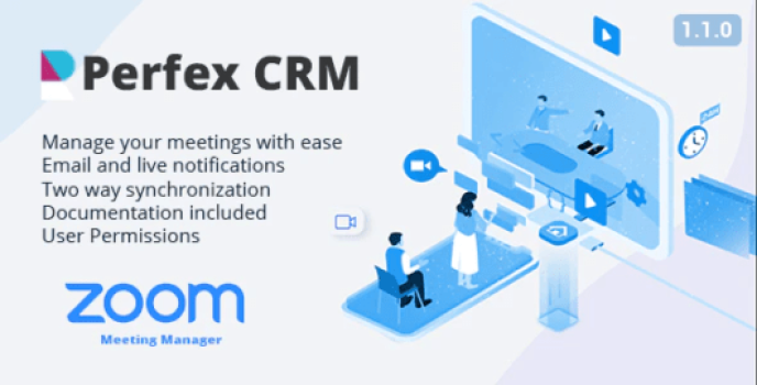 Zoom Meeting Manager – Perfex CRM