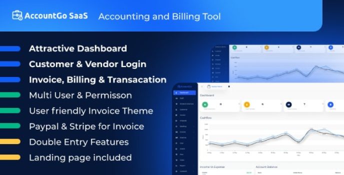 AccountGo SaaS – Accounting and Billing Tool