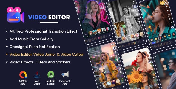 All in one Video Maker  Editor - Cut, trim, merge  more
