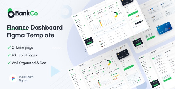 Bankco BankCo - Admin Dashboard Figma UI Templates - Nulled
