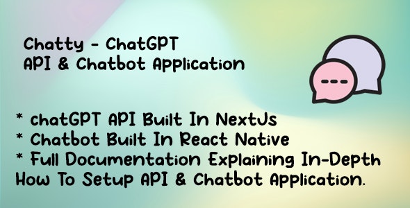 Chatty - ChatGPT API And Chatbot App - Nulled