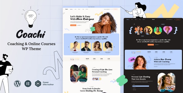 Coachi - Coaching Online Courses WordPress Theme