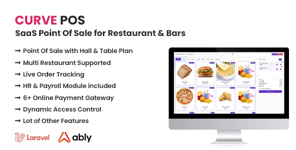 Curve POS - SaaS Point Of Sale System for Restaurants  Bars