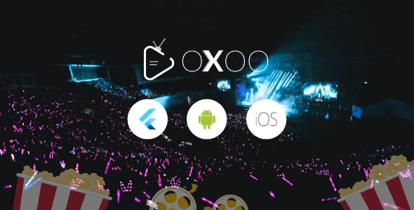 OXOO - Flutter Live TV Movie Portal App for iOS And Android 1.1.0