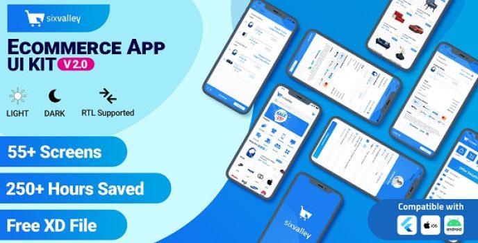 6Valley – Multi Vendor Ecommerce Flutter UI Kit