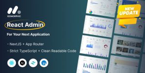 Isomorphic – React Admin Dashboard Template